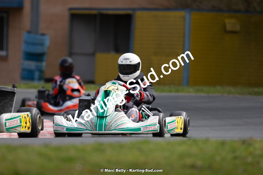 17/03/2024 : 1ère manche de l’Atlantic Trophée au circuit de Layrac (photos Marc Belly) 2024 — karting