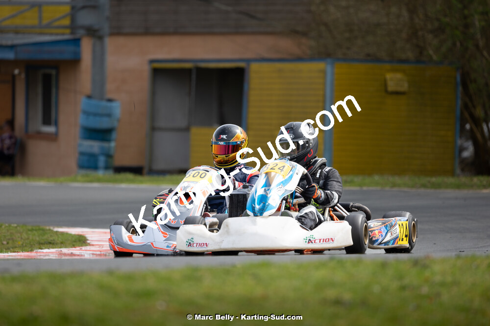 17/03/2024 : 1ère manche de l’Atlantic Trophée au circuit de Layrac (photos Marc Belly) 2024 — karting