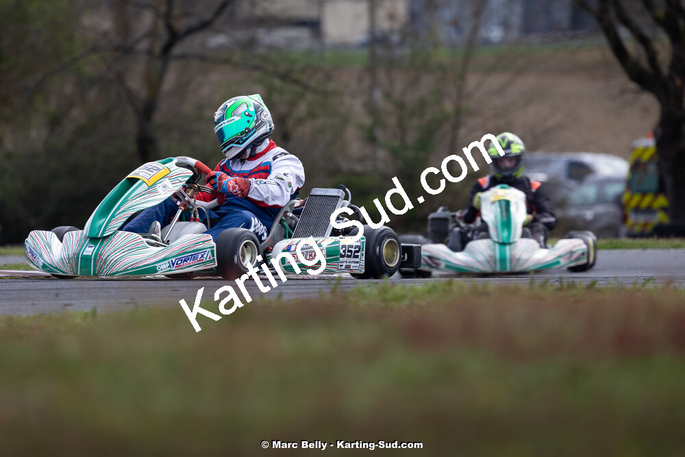 17/03/2024 : 1ère manche de l’Atlantic Trophée au circuit de Layrac (photos Marc Belly) 2024 — karting