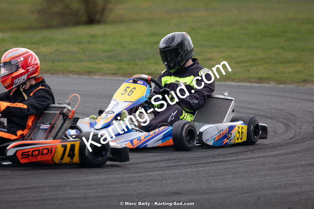 17/03/2024 : 1ère manche de l’Atlantic Trophée au circuit de Layrac (photos Marc Belly) 2024 — karting