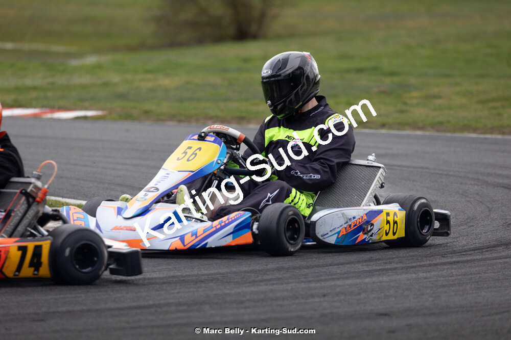17/03/2024 : 1ère manche de l’Atlantic Trophée au circuit de Layrac (photos Marc Belly) 2024 — karting