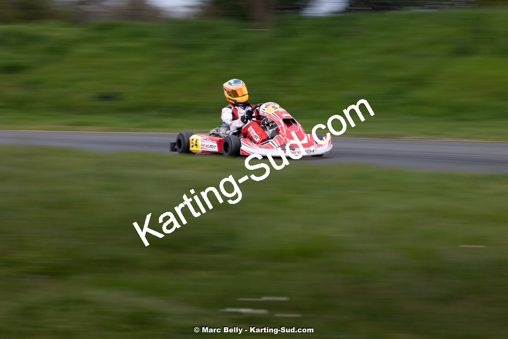 17/03/2024 : 1ère manche de l’Atlantic Trophée au circuit de Layrac (photos Marc Belly) 2024 — karting