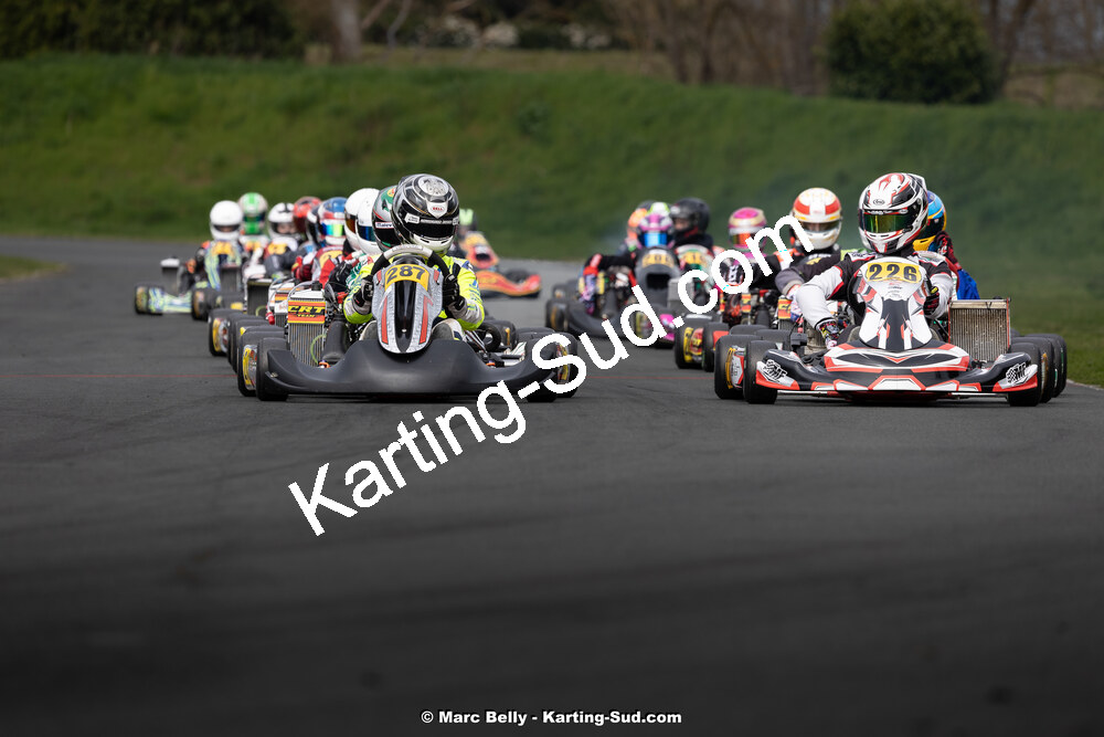 17/03/2024 : 1ère manche de l’Atlantic Trophée au circuit de Layrac (photos Marc Belly) 2024 — karting