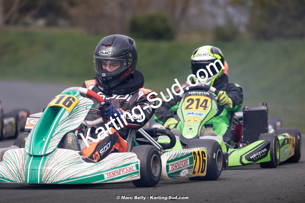 17/03/2024 : 1ère manche de l’Atlantic Trophée au circuit de Layrac (photos Marc Belly) 2024 — karting