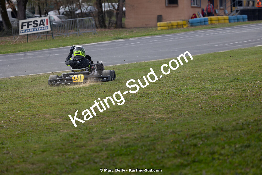 17/03/2024 : 1ère manche de l’Atlantic Trophée au circuit de Layrac (photos Marc Belly) 2024 — karting