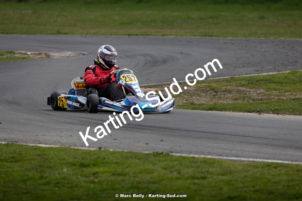 17/03/2024 : 1ère manche de l’Atlantic Trophée au circuit de Layrac (photos Marc Belly) 2024 — karting