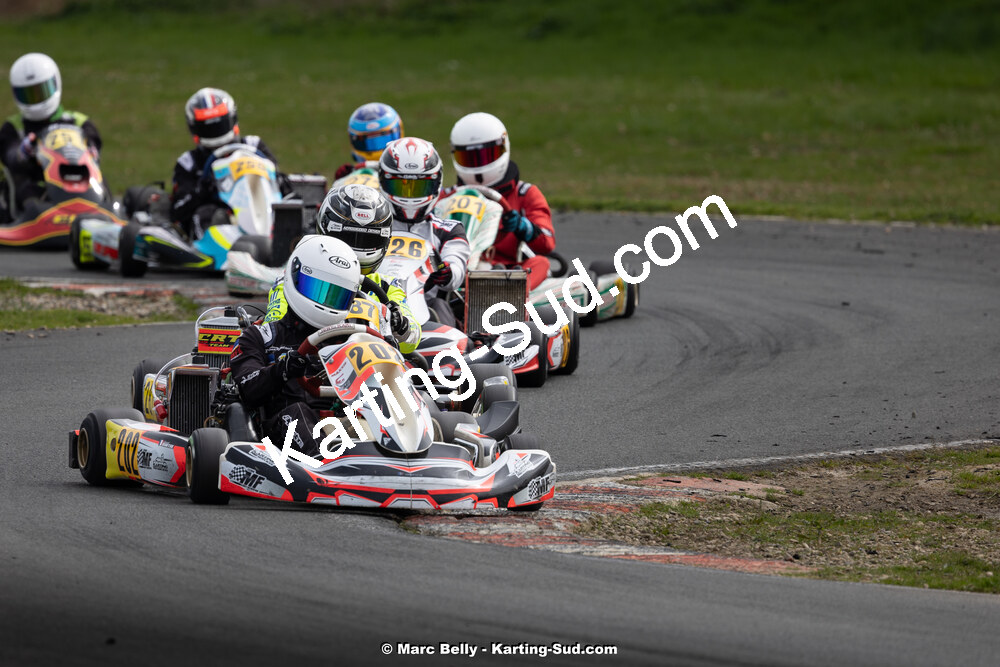 17/03/2024 : 1ère manche de l’Atlantic Trophée au circuit de Layrac (photos Marc Belly) 2024 — karting