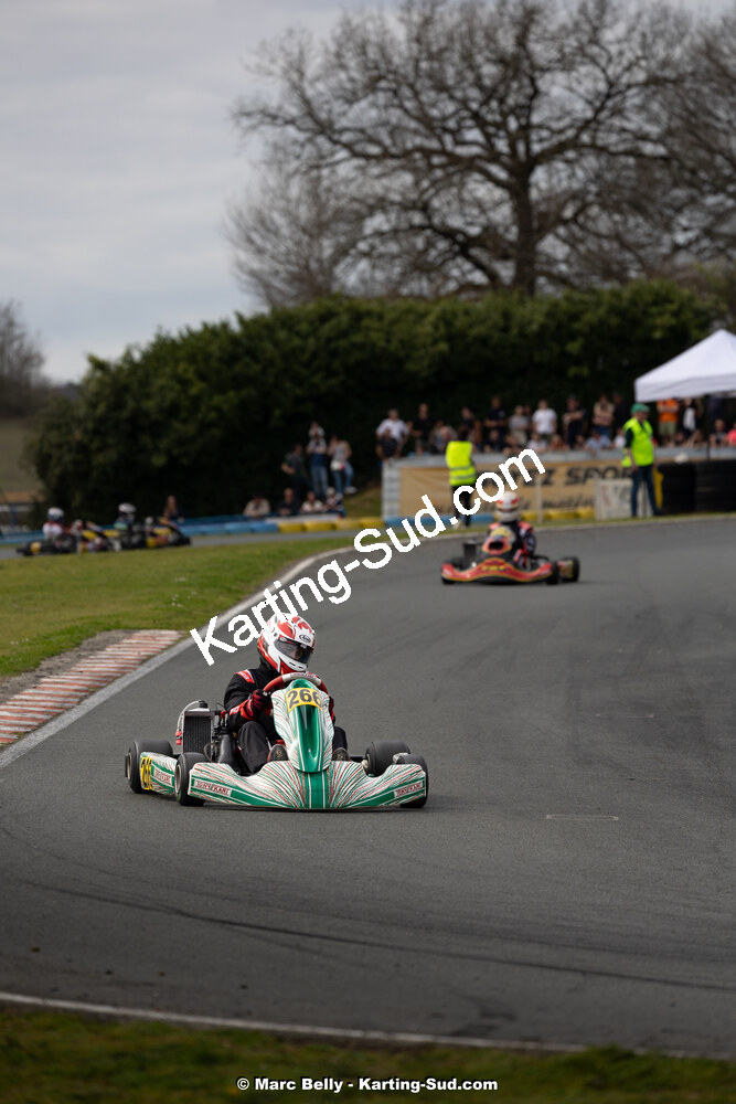 17/03/2024 : 1ère manche de l’Atlantic Trophée au circuit de Layrac (photos Marc Belly) 2024 — karting
