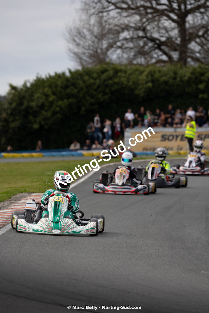 17/03/2024 : 1ère manche de l’Atlantic Trophée au circuit de Layrac (photos Marc Belly) 2024 — karting