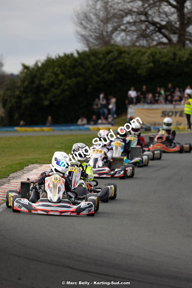 17/03/2024 : 1ère manche de l’Atlantic Trophée au circuit de Layrac (photos Marc Belly) 2024 — karting