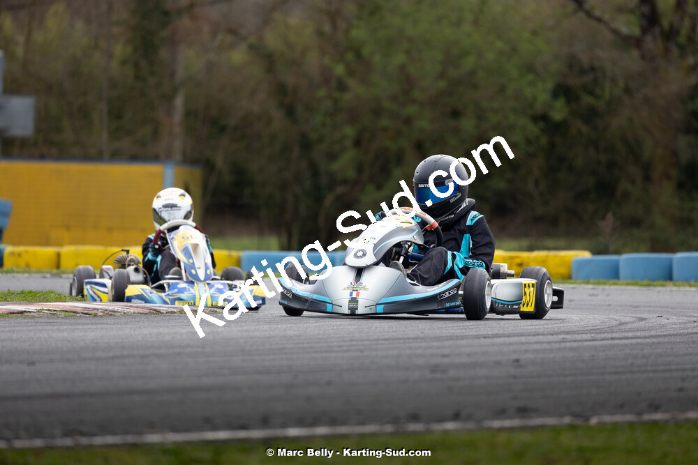 17/03/2024 : 1ère manche de l’Atlantic Trophée au circuit de Layrac (photos Marc Belly) 2024 — karting