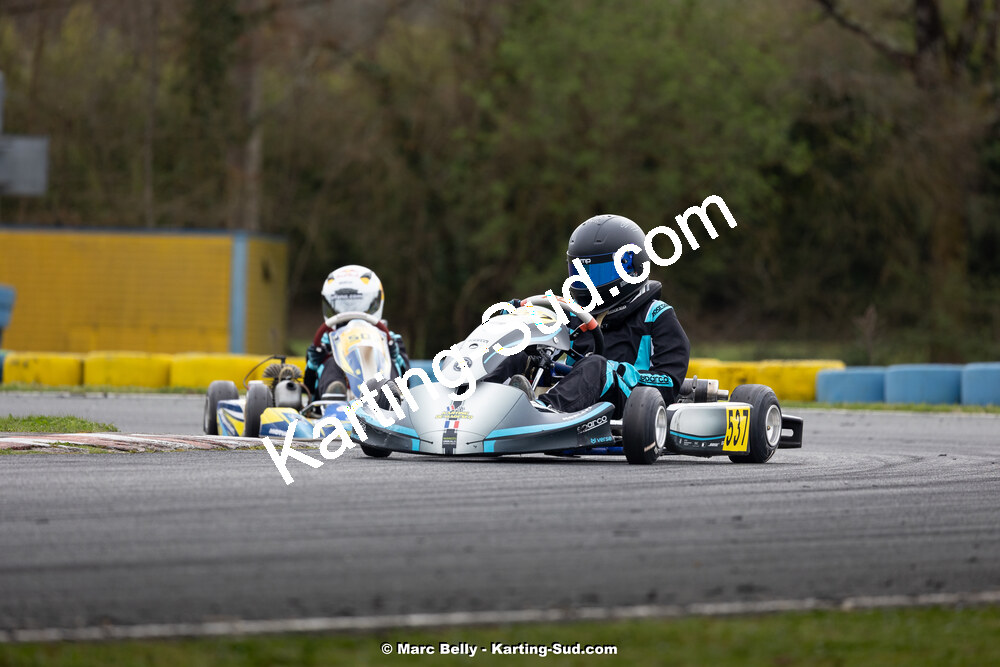 17/03/2024 : 1ère manche de l’Atlantic Trophée au circuit de Layrac (photos Marc Belly) 2024 — karting