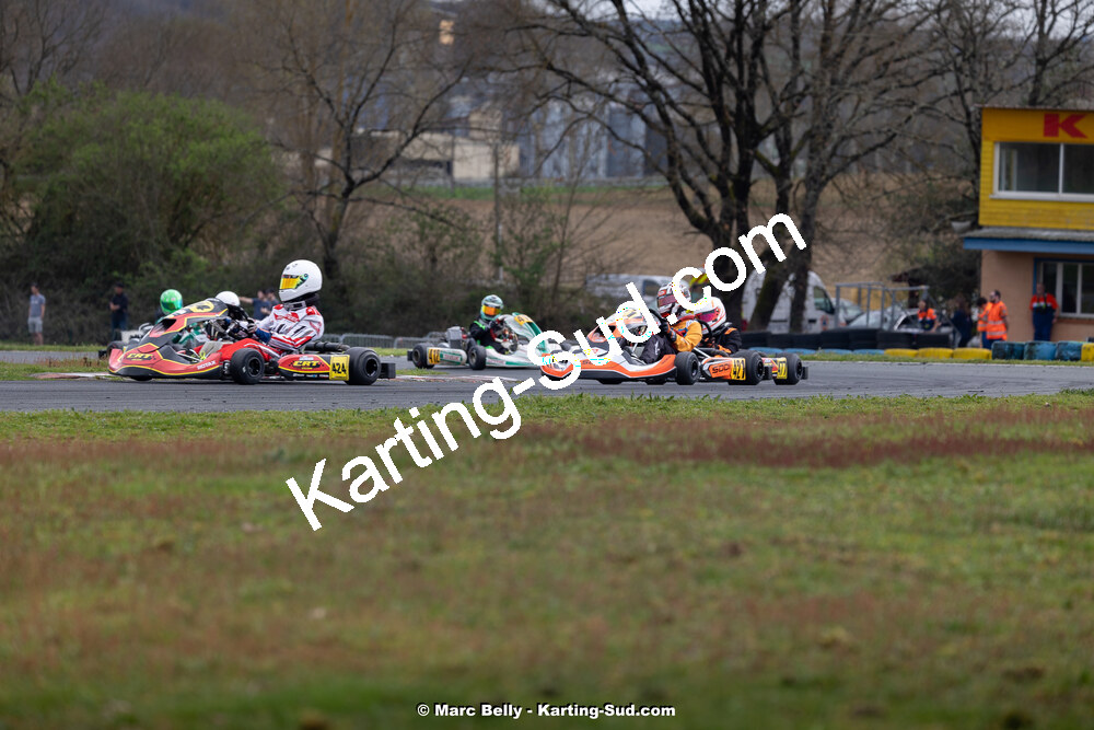 17/03/2024 : 1ère manche de l’Atlantic Trophée au circuit de Layrac (photos Marc Belly) 2024 — karting