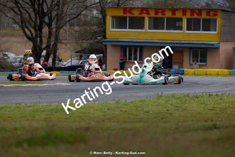 17/03/2024 : 1ère manche de l’Atlantic Trophée au circuit de Layrac (photos Marc Belly) 2024 — karting
