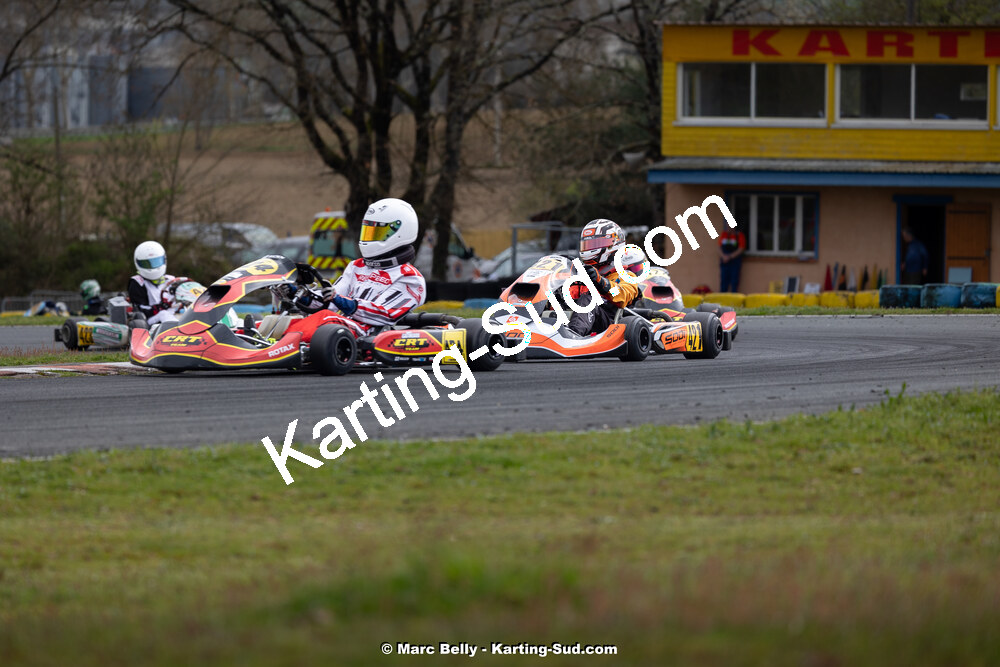 17/03/2024 : 1ère manche de l’Atlantic Trophée au circuit de Layrac (photos Marc Belly) 2024 — karting