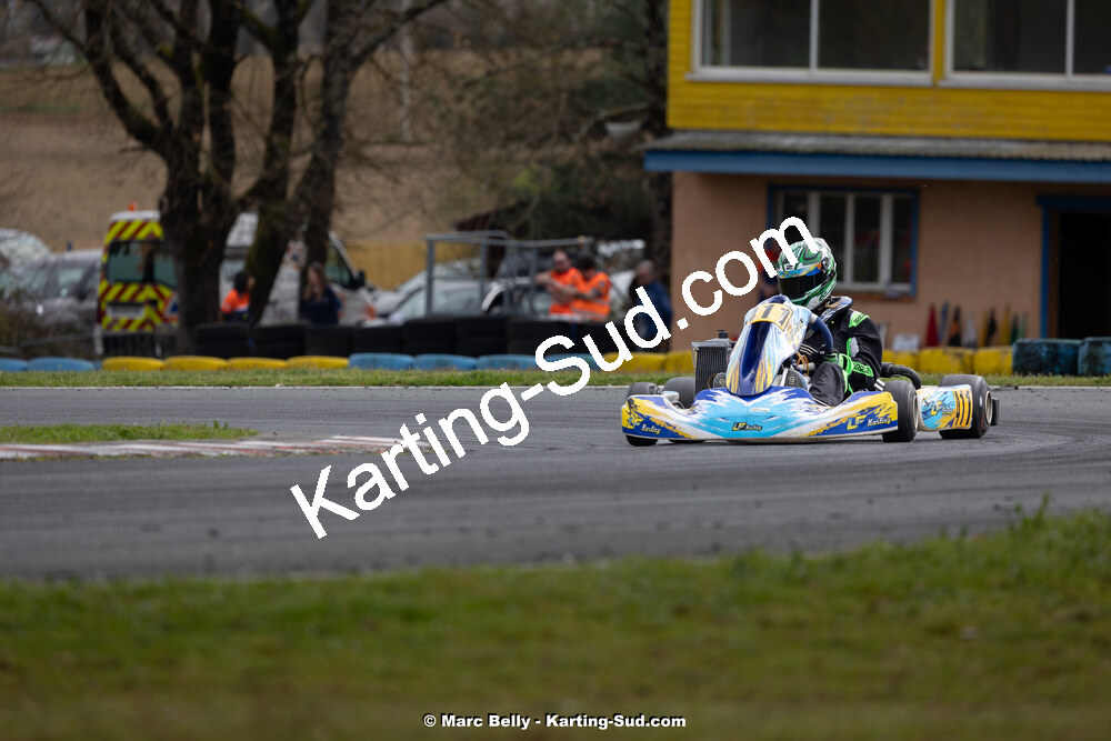17/03/2024 : 1ère manche de l’Atlantic Trophée au circuit de Layrac (photos Marc Belly) 2024 — karting