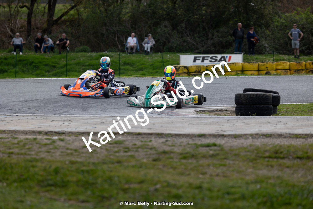 17/03/2024 : 1ère manche de l’Atlantic Trophée au circuit de Layrac (photos Marc Belly) 2024 — karting