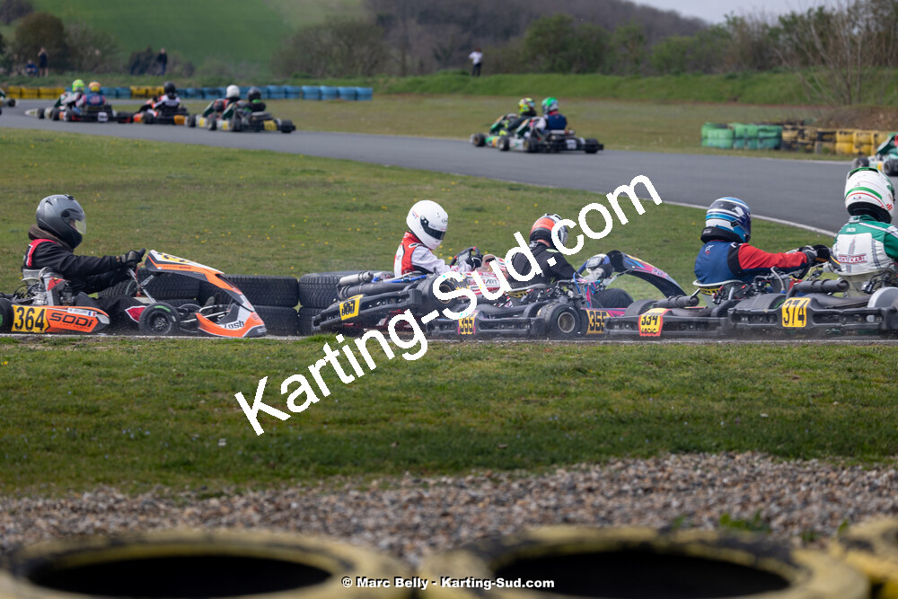 17/03/2024 : 1ère manche de l’Atlantic Trophée au circuit de Layrac (photos Marc Belly) 2024 — karting
