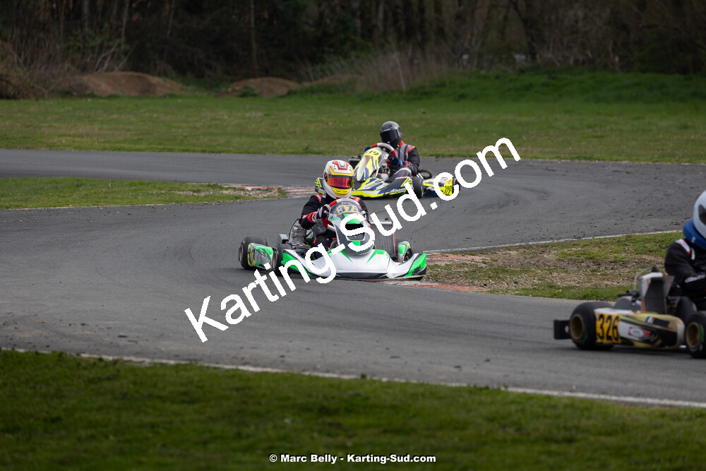 17/03/2024 : 1ère manche de l’Atlantic Trophée au circuit de Layrac (photos Marc Belly) 2024 — karting