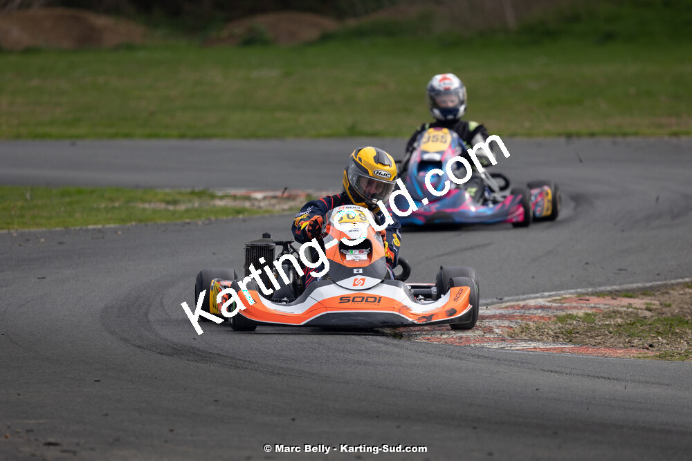 17/03/2024 : 1ère manche de l’Atlantic Trophée au circuit de Layrac (photos Marc Belly) 2024 — karting