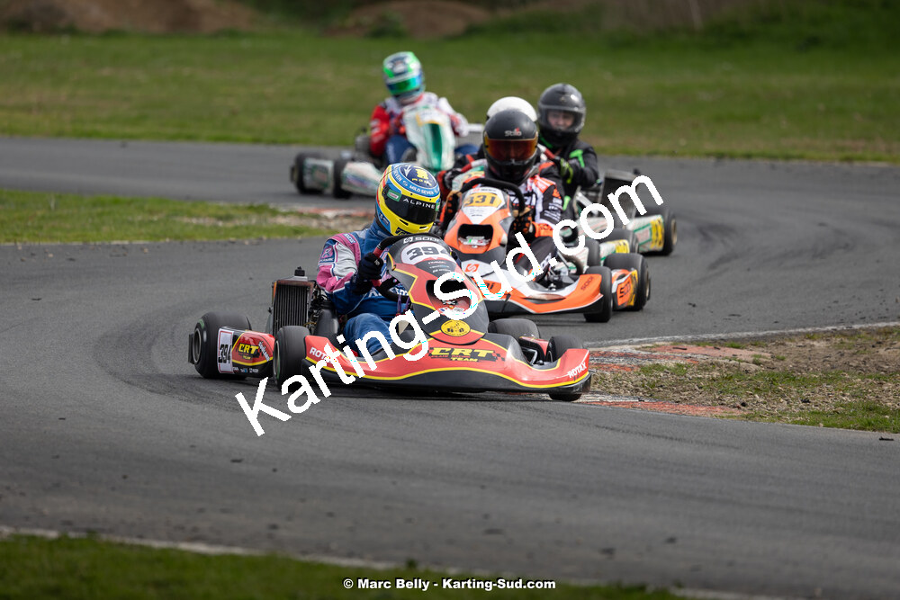 17/03/2024 : 1ère manche de l’Atlantic Trophée au circuit de Layrac (photos Marc Belly) 2024 — karting