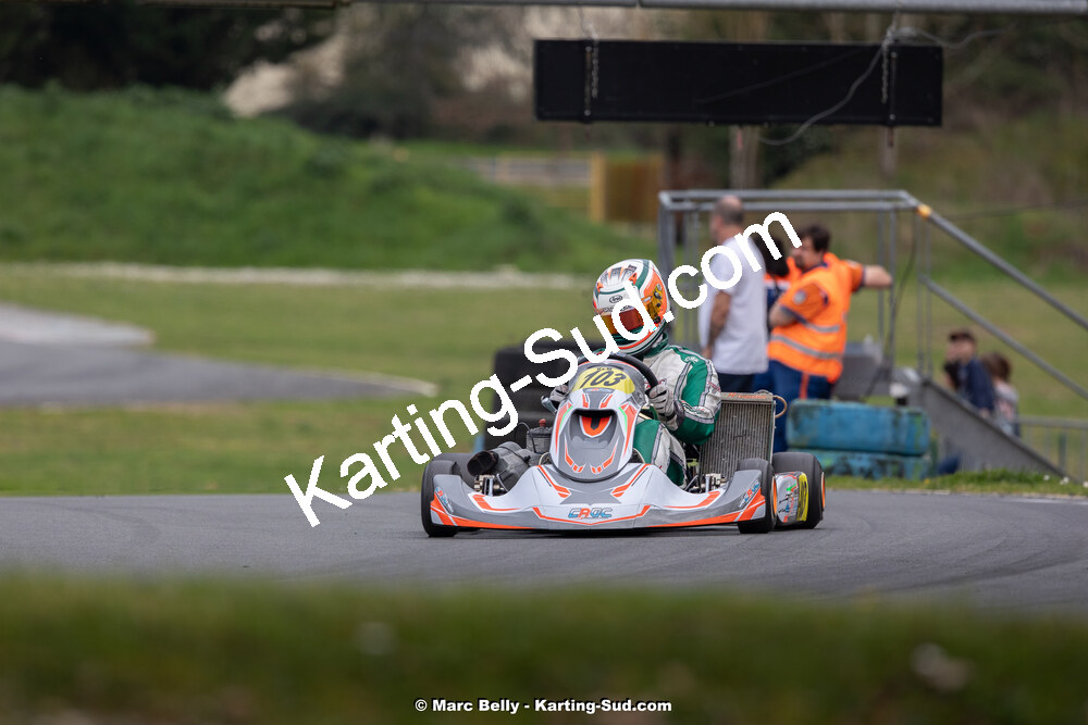 17/03/2024 : 1ère manche de l’Atlantic Trophée au circuit de Layrac (photos Marc Belly) 2024 — karting