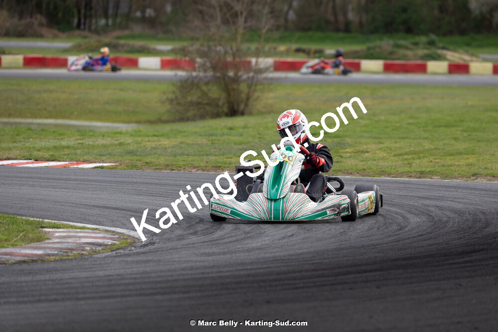17/03/2024 : 1ère manche de l’Atlantic Trophée au circuit de Layrac (photos Marc Belly) 2024 — karting