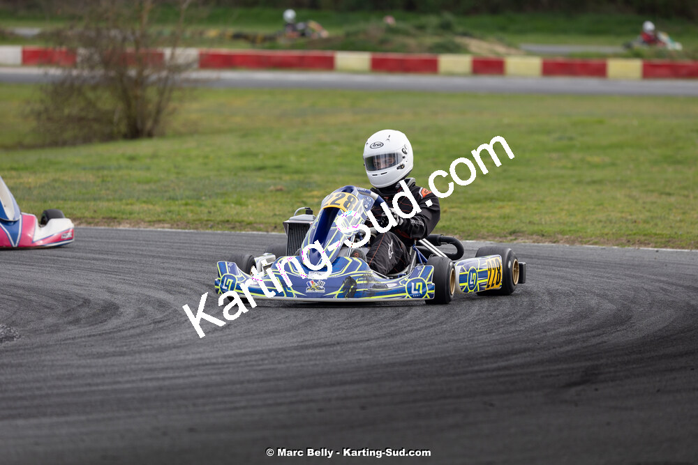 17/03/2024 : 1ère manche de l’Atlantic Trophée au circuit de Layrac (photos Marc Belly) 2024 — karting