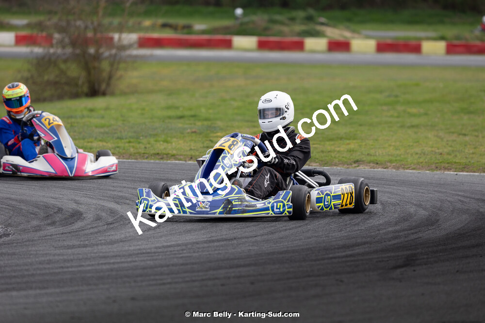 17/03/2024 : 1ère manche de l’Atlantic Trophée au circuit de Layrac (photos Marc Belly) 2024 — karting