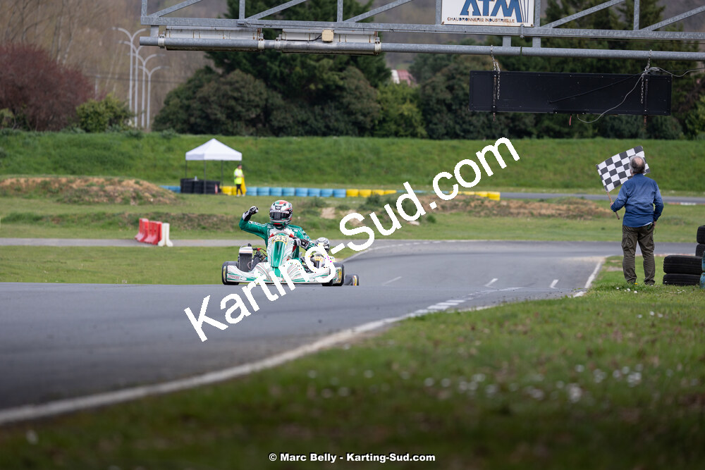17/03/2024 : 1ère manche de l’Atlantic Trophée au circuit de Layrac (photos Marc Belly) 2024 — karting