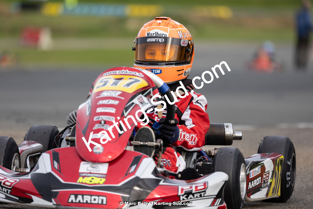 Aaron BORDANOVA — 17/03/2024 : 1ère manche de l’Atlantic Trophée au circuit de Layrac (photos Marc Belly) 2024 — karting