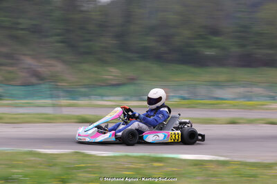 6 & 7/04/2024 : 2ème manche du Championnat du Sud au Pôle Mécanique Karting d’Alès (photos Stéphane Agnus) 2024 — karting