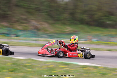 6 & 7/04/2024 : 2ème manche du Championnat du Sud au Pôle Mécanique Karting d’Alès (photos Stéphane Agnus) 2024 — karting