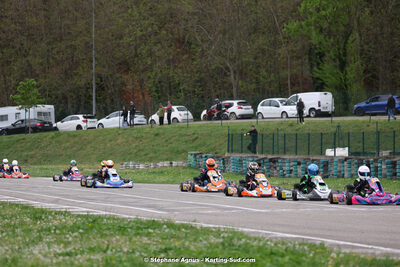 6 & 7/04/2024 : 2ème manche du Championnat du Sud au Pôle Mécanique Karting d’Alès (photos Stéphane Agnus) 2024 — karting