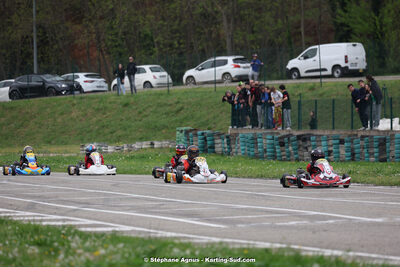 6 & 7/04/2024 : 2ème manche du Championnat du Sud au Pôle Mécanique Karting d’Alès (photos Stéphane Agnus) 2024 — karting