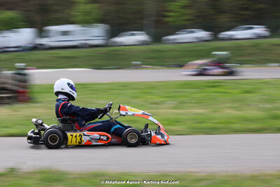 6 & 7/04/2024 : 2ème manche du Championnat du Sud au Pôle Mécanique Karting d’Alès (photos Stéphane Agnus) 2024 — karting