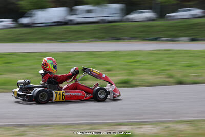 6 & 7/04/2024 : 2ème manche du Championnat du Sud au Pôle Mécanique Karting d’Alès (photos Stéphane Agnus) 2024 — karting