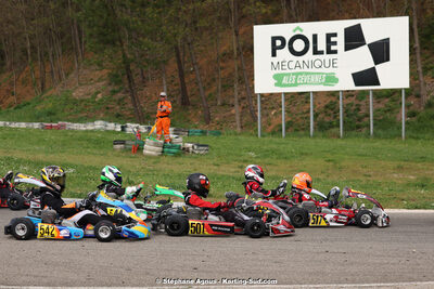 6 & 7/04/2024 : 2ème manche du Championnat du Sud au Pôle Mécanique Karting d’Alès (photos Stéphane Agnus) 2024 — karting