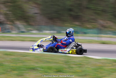 6 & 7/04/2024 : 2ème manche du Championnat du Sud au Pôle Mécanique Karting d’Alès (photos Stéphane Agnus) 2024 — karting