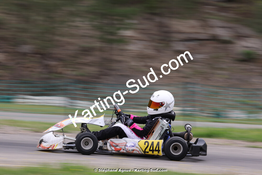 6 & 7/04/2024 : 2ème manche du Championnat du Sud au Pôle Mécanique Karting d’Alès (photos Stéphane Agnus) 2024 — karting