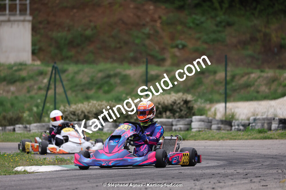 6 & 7/04/2024 : 2ème manche du Championnat du Sud au Pôle Mécanique Karting d’Alès (photos Stéphane Agnus) 2024 — karting