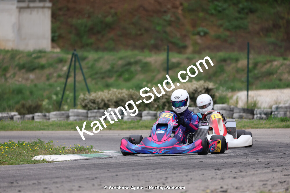 6 & 7/04/2024 : 2ème manche du Championnat du Sud au Pôle Mécanique Karting d’Alès (photos Stéphane Agnus) 2024 — karting