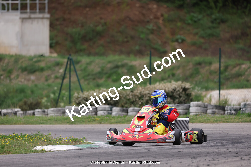 6 & 7/04/2024 : 2ème manche du Championnat du Sud au Pôle Mécanique Karting d’Alès (photos Stéphane Agnus) 2024 — karting