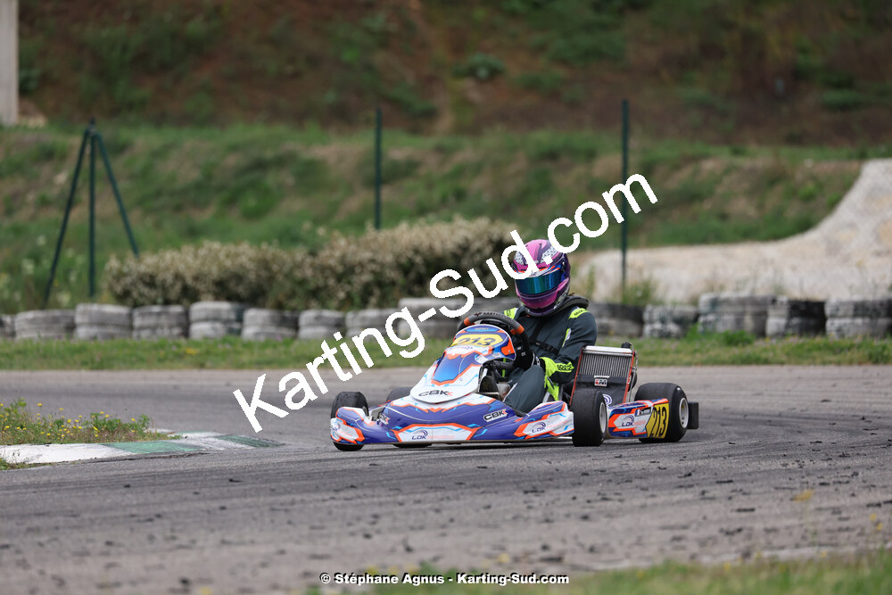 6 & 7/04/2024 : 2ème manche du Championnat du Sud au Pôle Mécanique Karting d’Alès (photos Stéphane Agnus) 2024 — karting