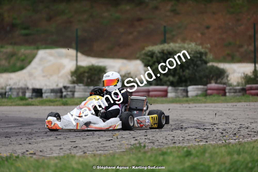 6 & 7/04/2024 : 2ème manche du Championnat du Sud au Pôle Mécanique Karting d’Alès (photos Stéphane Agnus) 2024 — karting