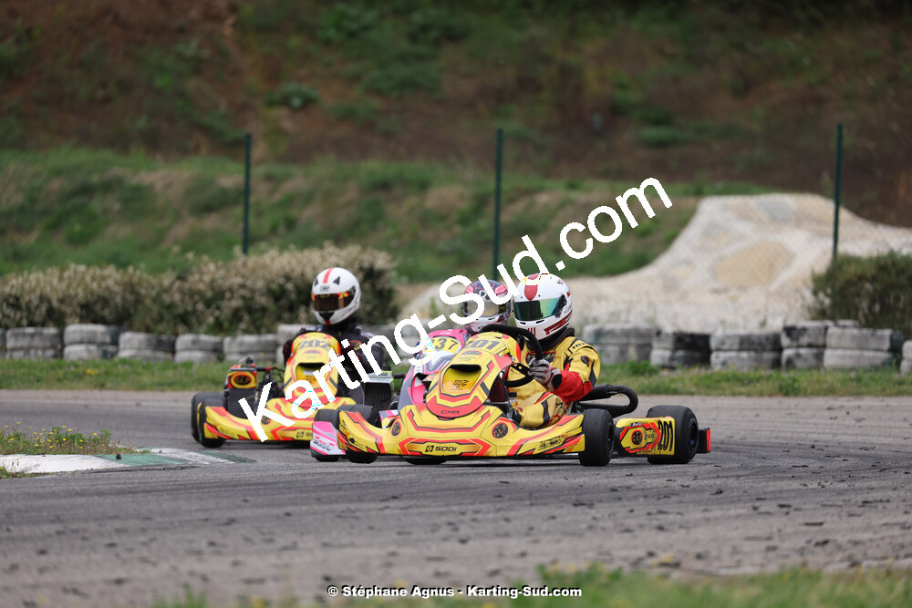 6 & 7/04/2024 : 2ème manche du Championnat du Sud au Pôle Mécanique Karting d’Alès (photos Stéphane Agnus) 2024 — karting