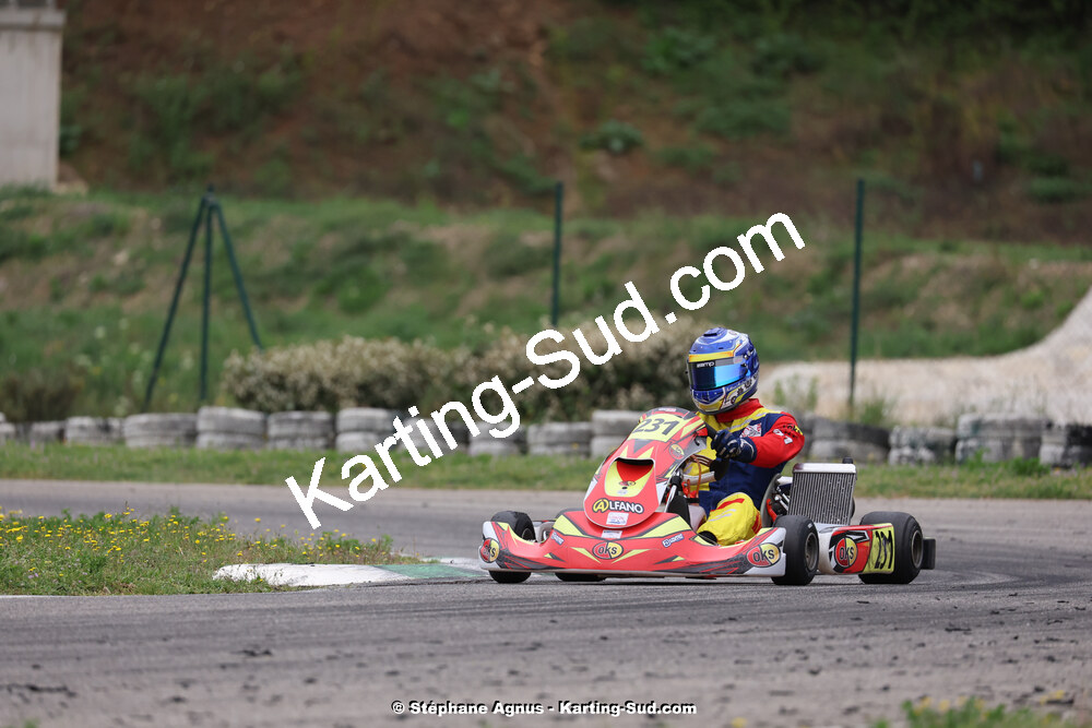 6 & 7/04/2024 : 2ème manche du Championnat du Sud au Pôle Mécanique Karting d’Alès (photos Stéphane Agnus) 2024 — karting