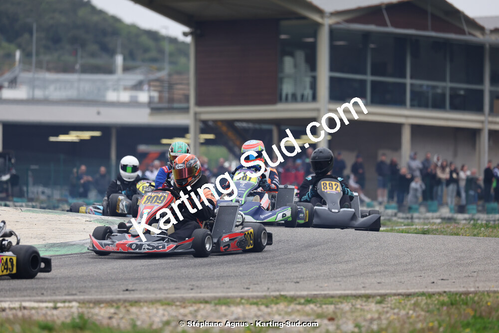 6 & 7/04/2024 : 2ème manche du Championnat du Sud au Pôle Mécanique Karting d’Alès (photos Stéphane Agnus) 2024 — karting