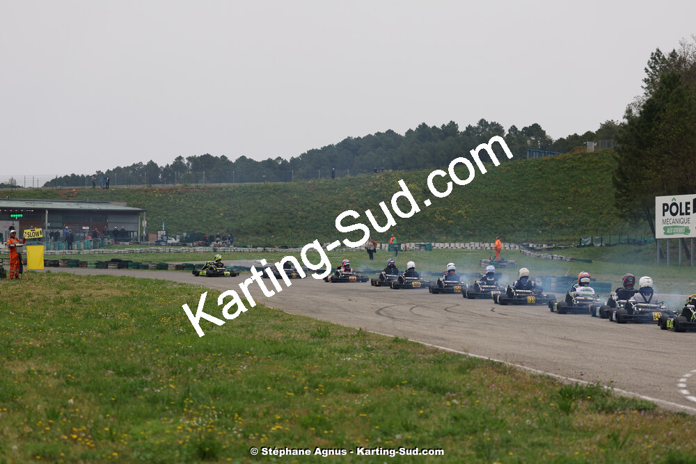 6 & 7/04/2024 : 2ème manche du Championnat du Sud au Pôle Mécanique Karting d’Alès (photos Stéphane Agnus) 2024 — karting