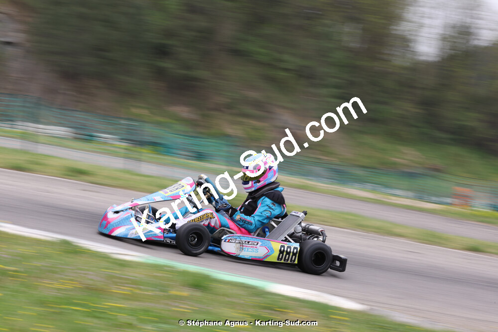 6 & 7/04/2024 : 2ème manche du Championnat du Sud au Pôle Mécanique Karting d’Alès (photos Stéphane Agnus) 2024 — karting
